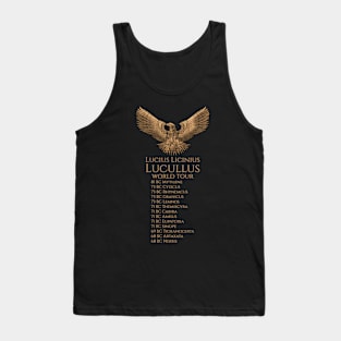 Steampunk Ancient Roman History - Lucius Licinius Lucullus World Tour Tank Top